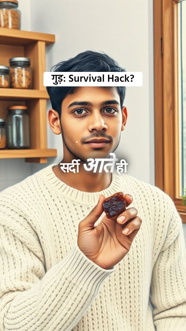 सर्दी में गुड़ के फायदे - Survival Hack