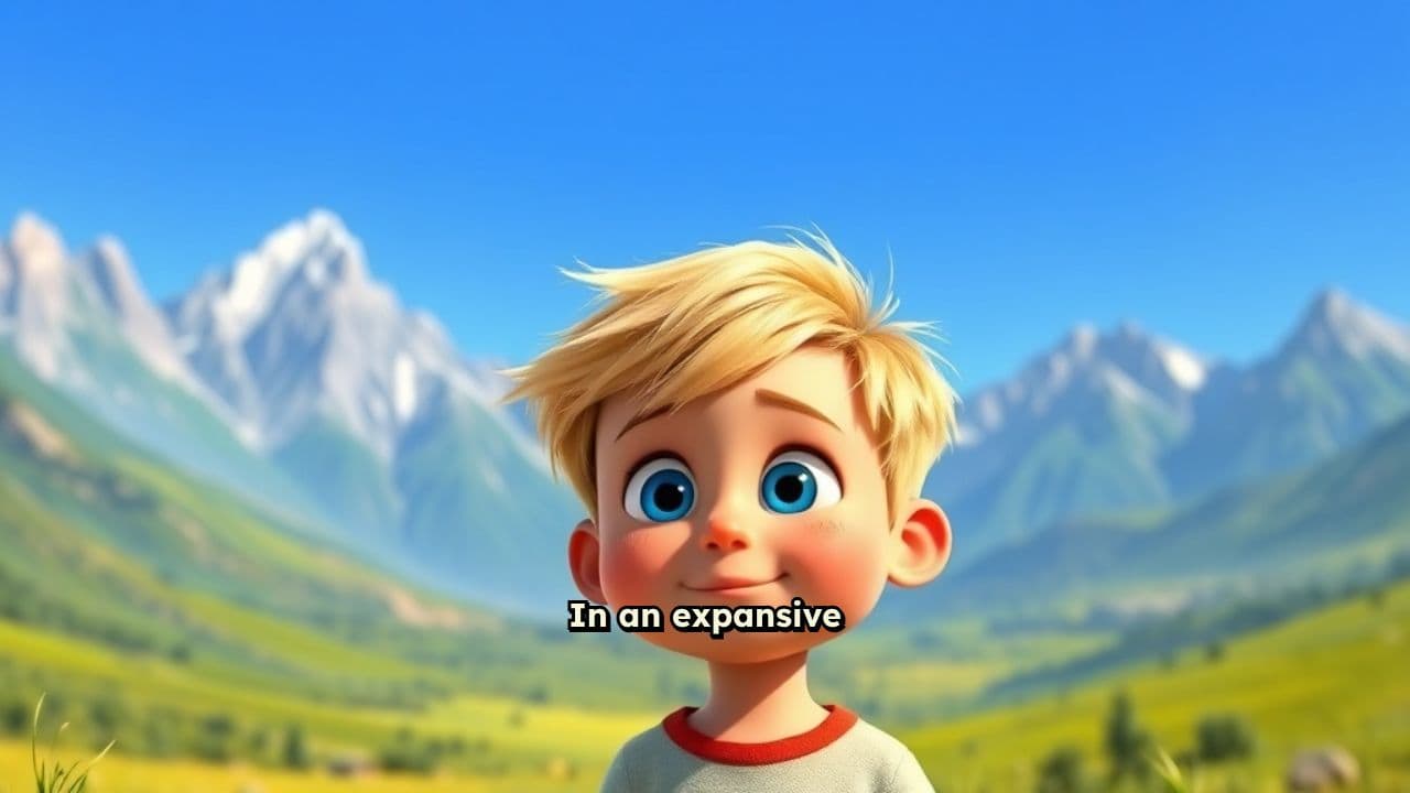 Childhood Honesty in a Scenic Valley