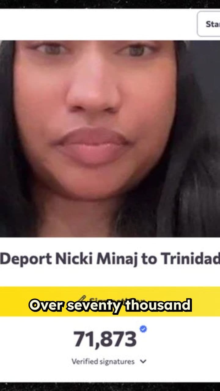 Petition Calls for Nicki Minaj Deportation