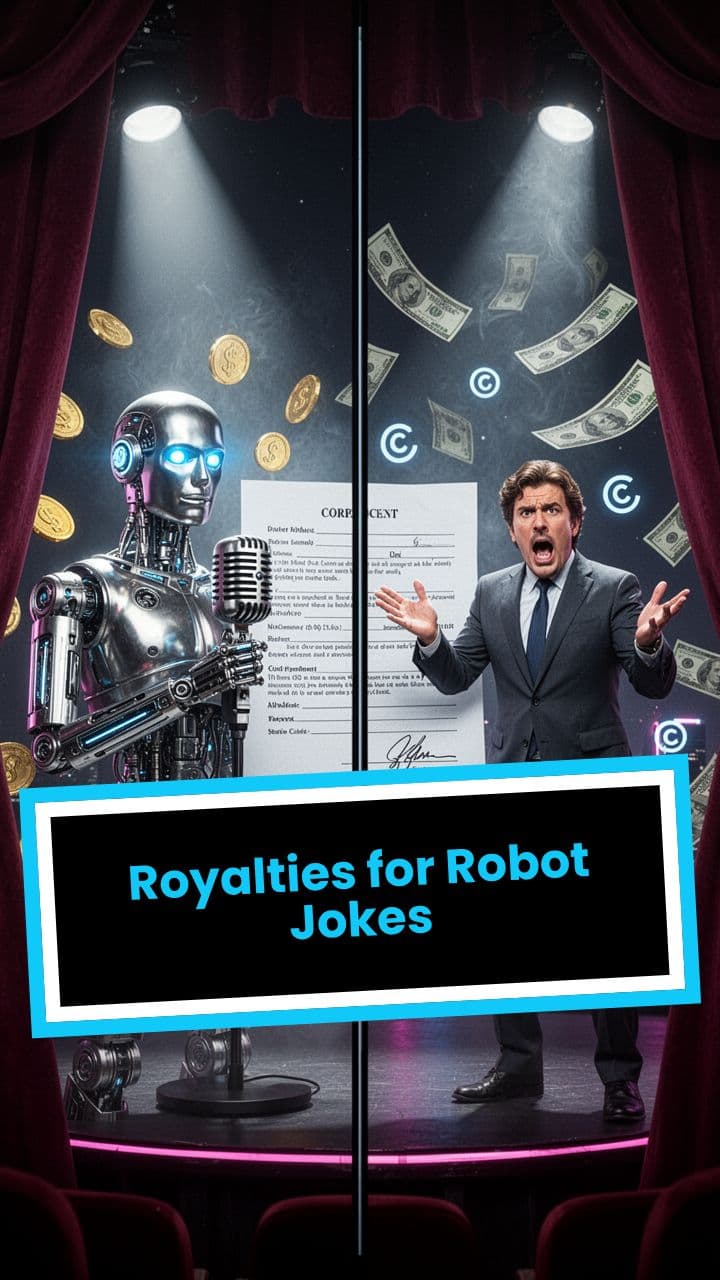Royalties for Robot Jokes