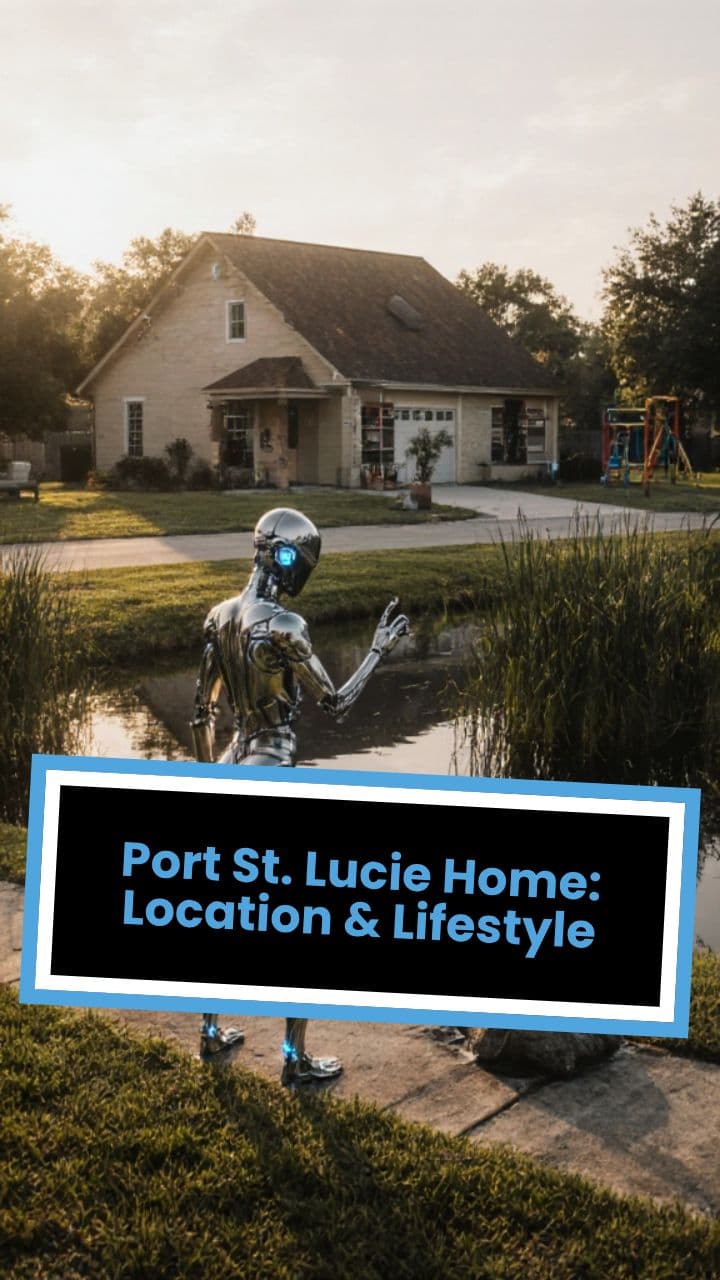 Port St. Lucie Home: Location & Lifestyle