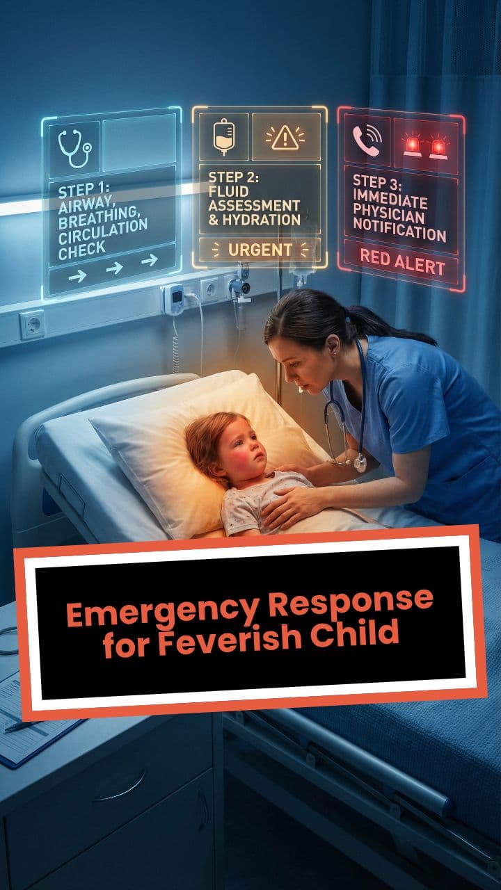 Emergency Response for Feverish Child