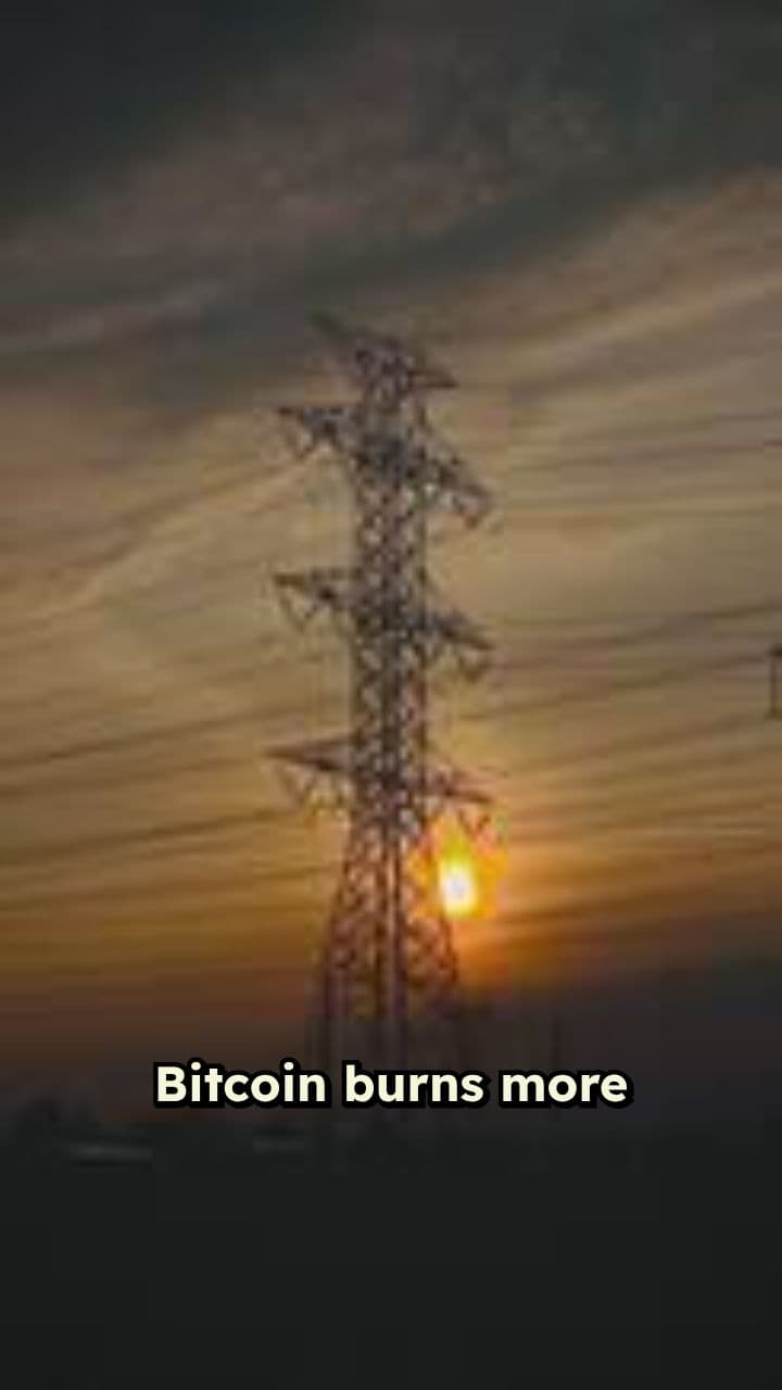 Bitcoin Mining’s Massive Energy Cost