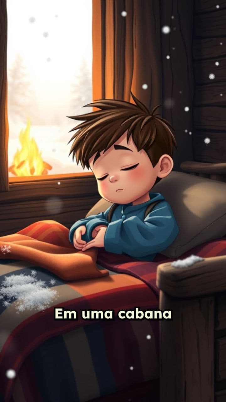 A Luz Misteriosa na Neve