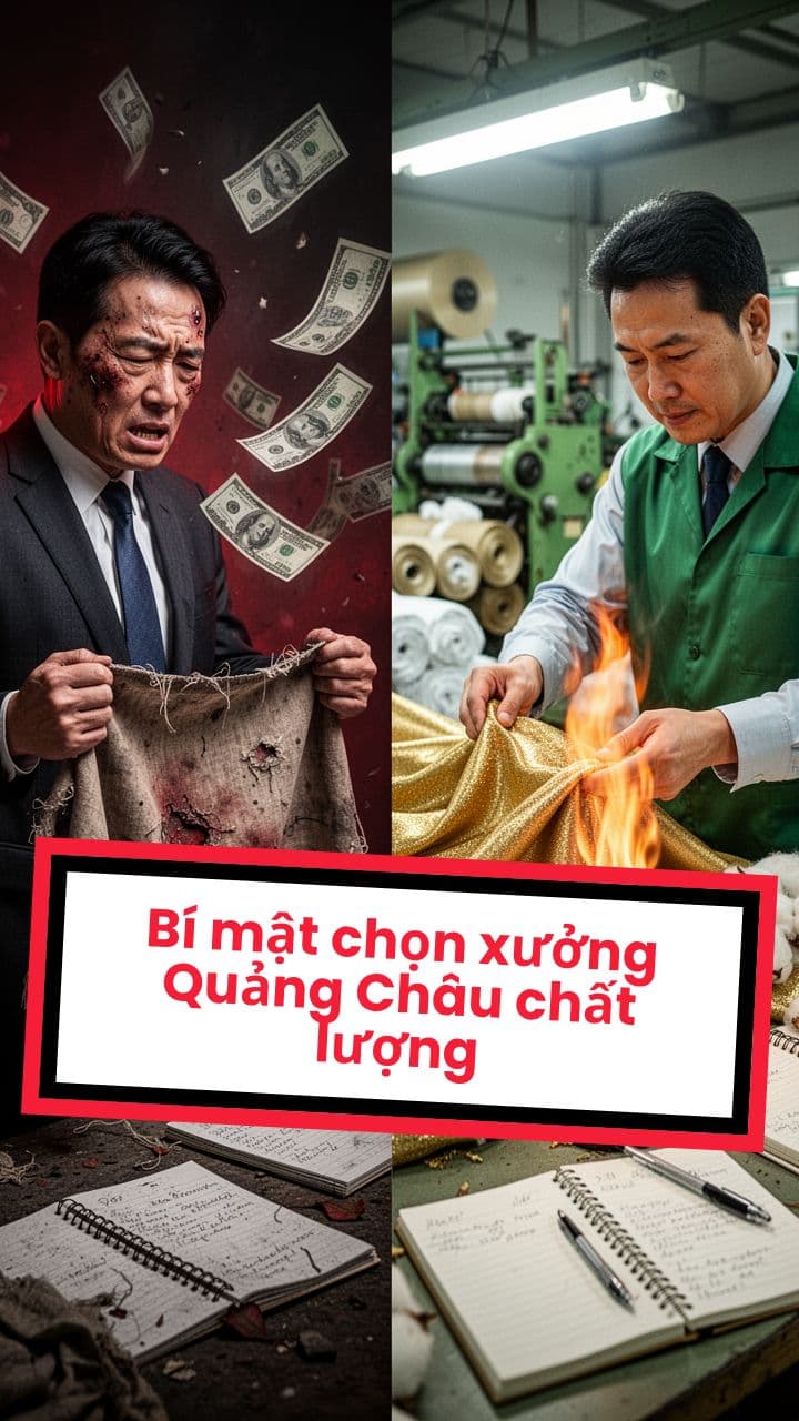 Bí mật chọn xưởng Quảng Châu chất lượng