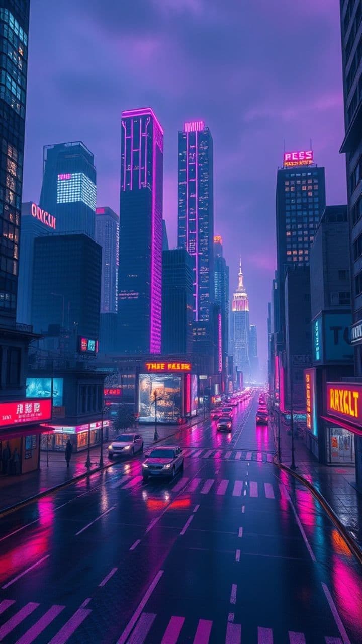 Retro-Futuristic Journey