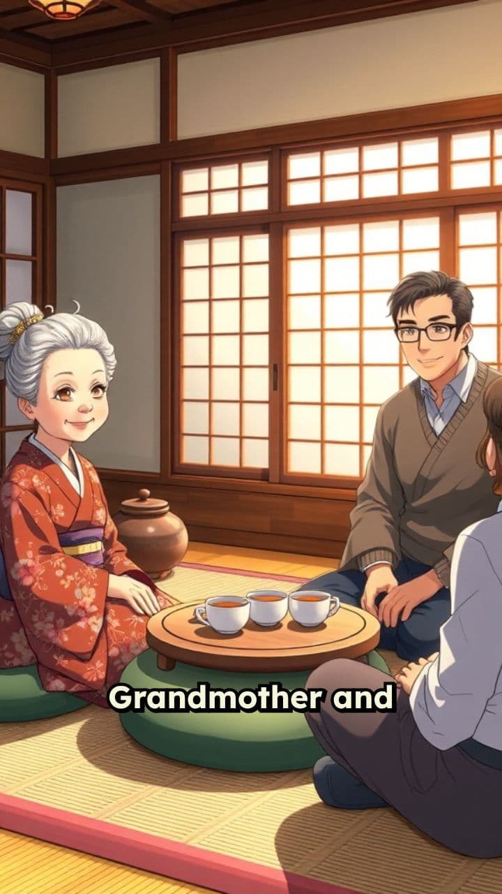 Family Portrait: Grandparents and Sons