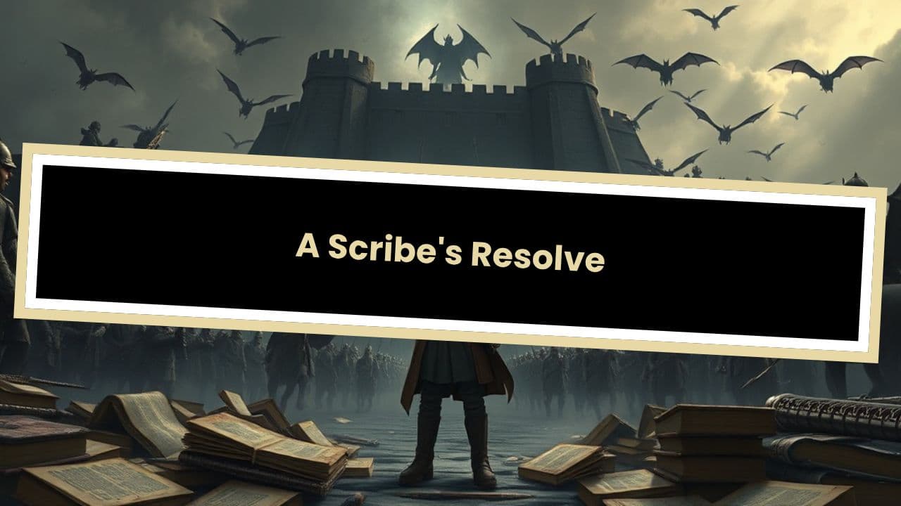A Scribe's Resolve