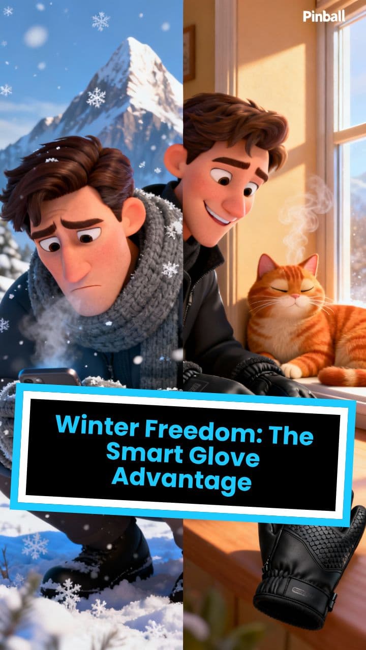 Winter Freedom: The Smart Glove Advantage