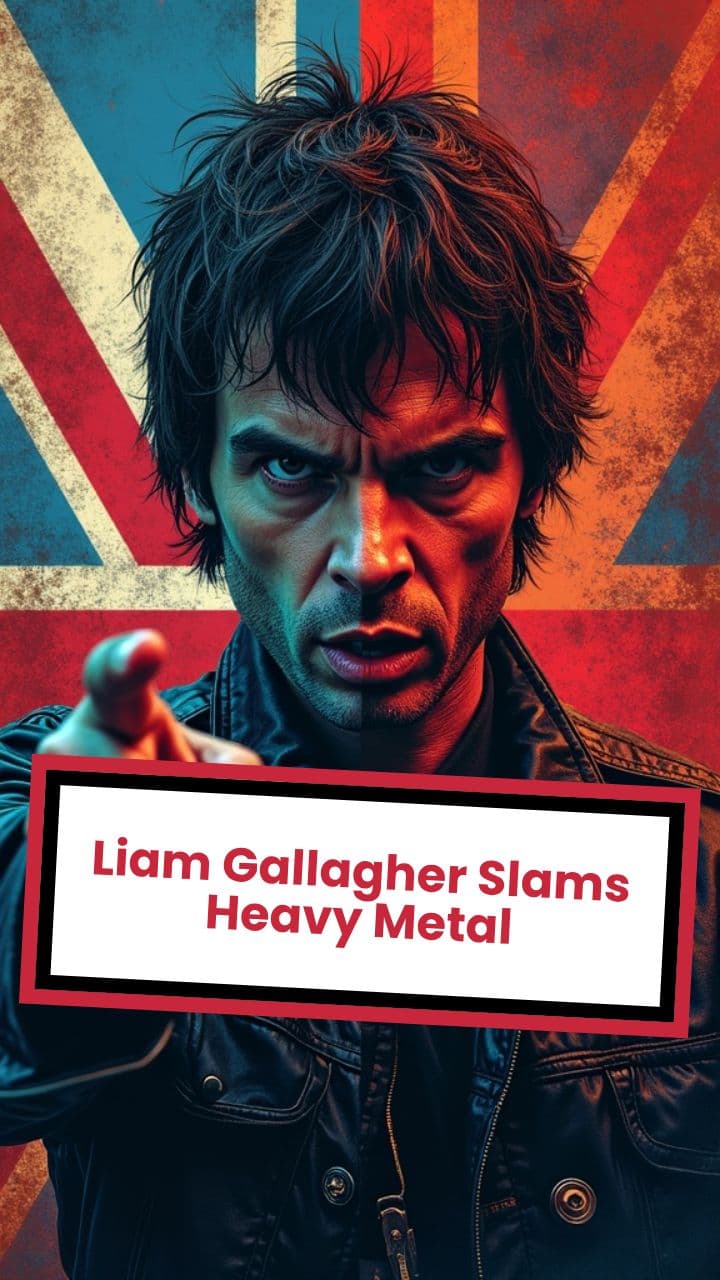 Liam Gallagher Slams Heavy Metal