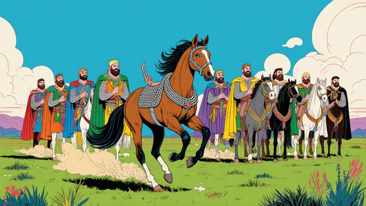 Далеко ускакала лошадь