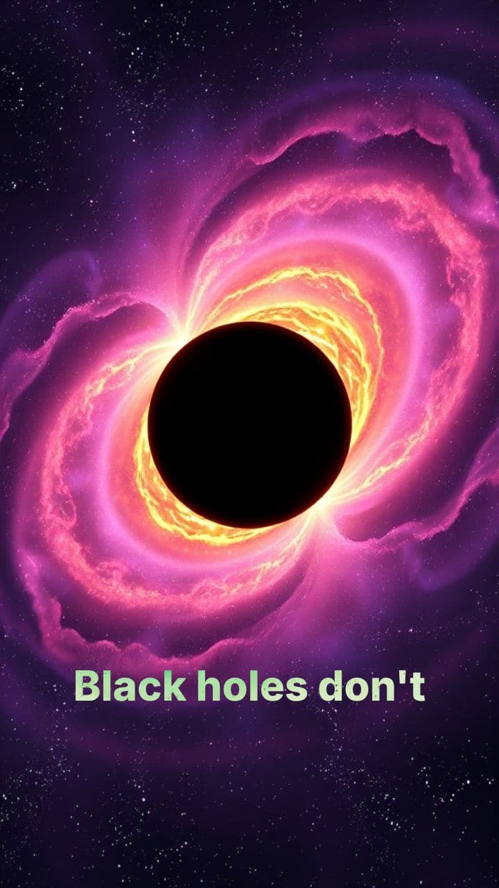 Black Holes: Not Cosmic Vacuums