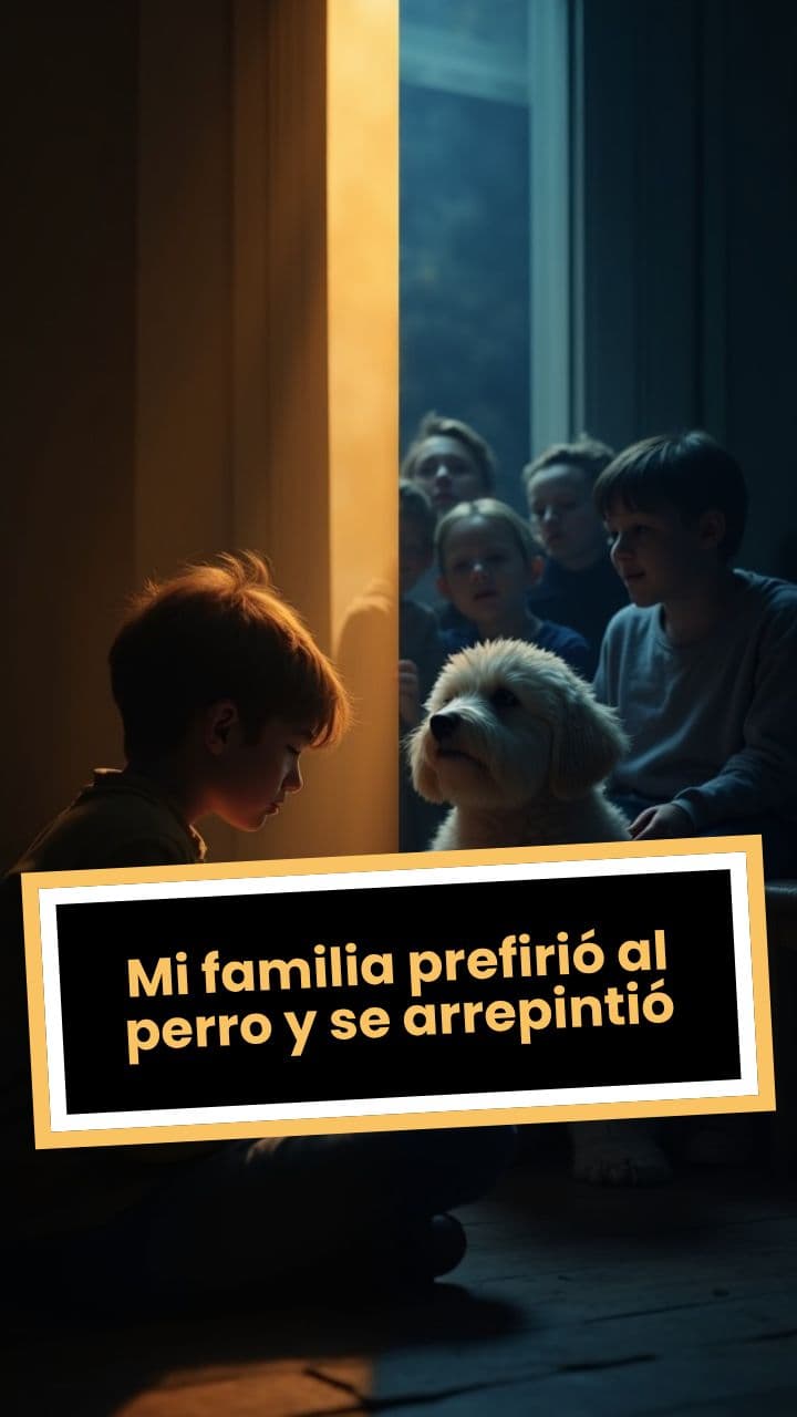 Mi familia prefirió al perro y se arrepintió