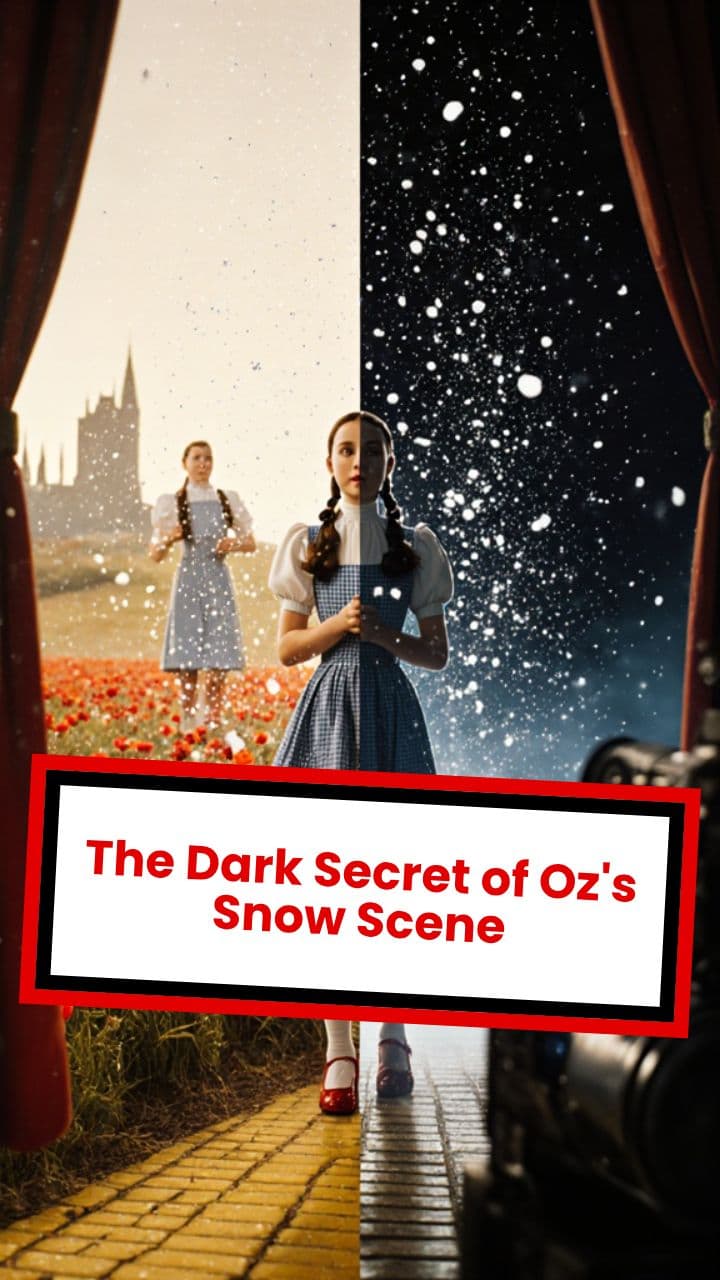 The Dark Secret of Oz's Snow Scene