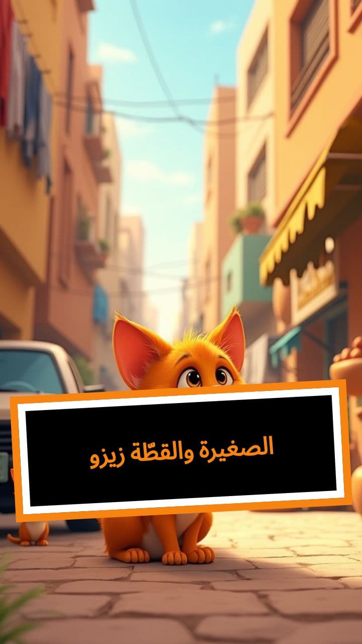 زيزو والقطّة الصغيرة