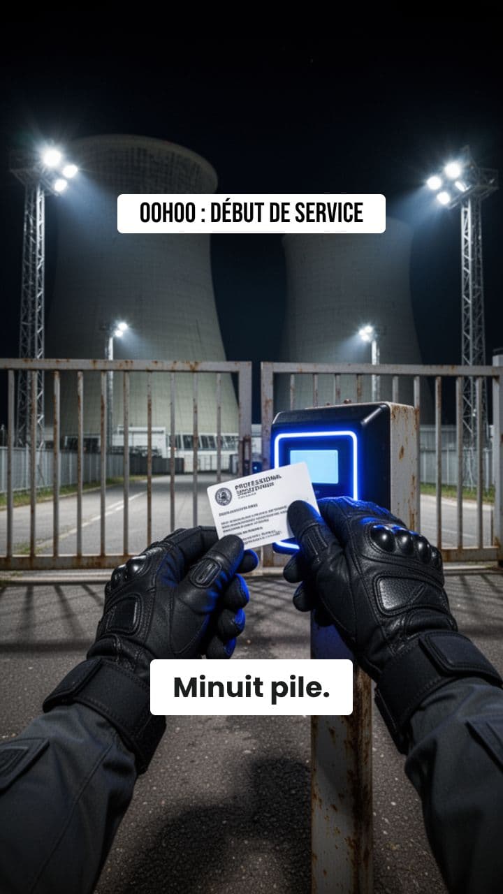 POV : Agent de sécurité à la centrale nucléaire