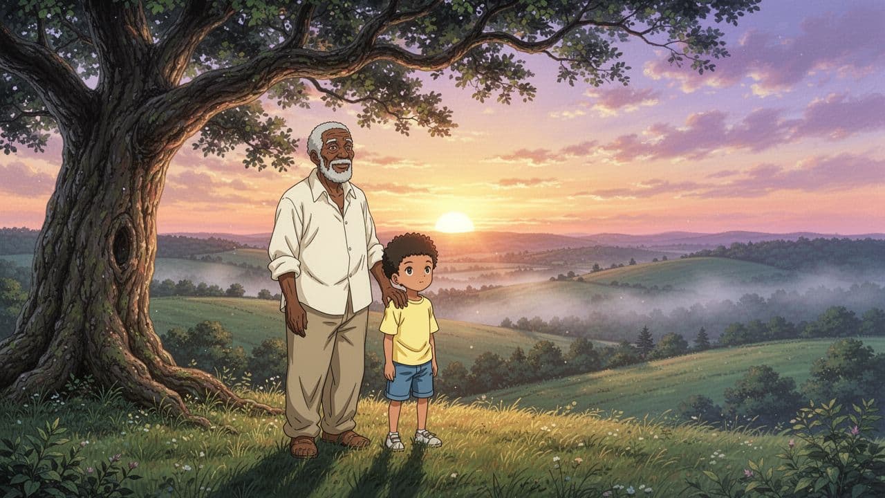 Passing Down Waterfalls