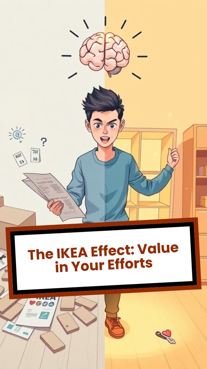 The IKEA Effect: Value in Your Efforts