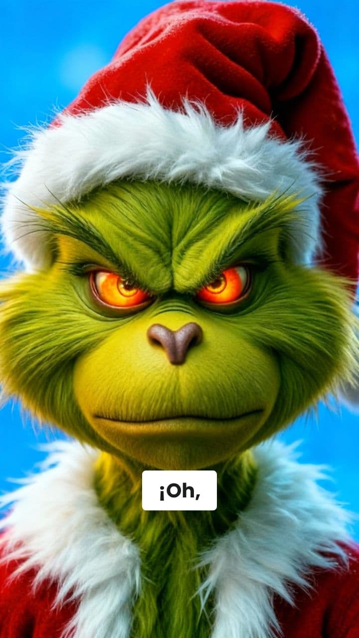 Mensaje de Cumpleaños del Grinch para Angela