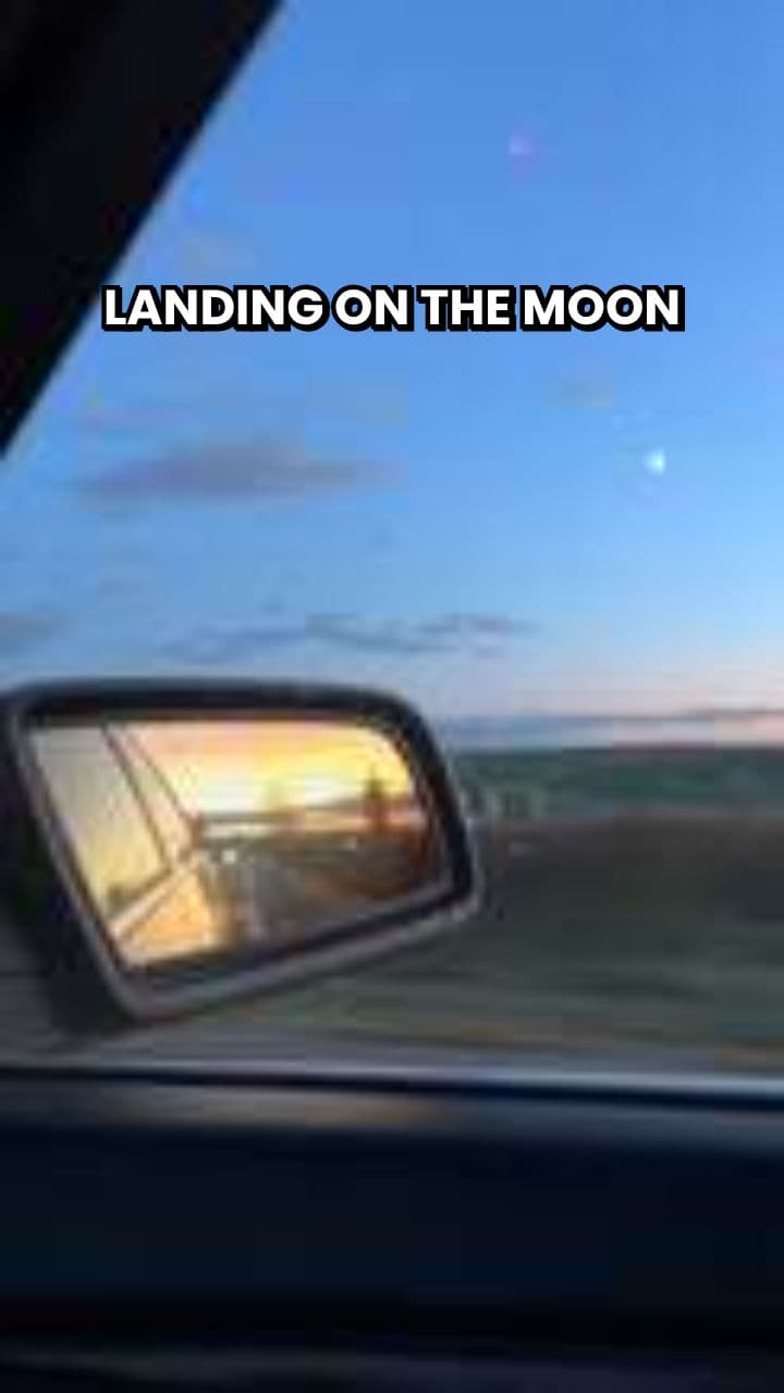A Kid’s Kite Lands on the Moon