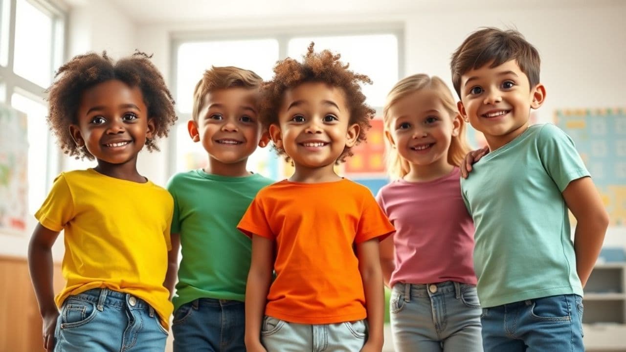 Las cinco vocales cantan y juegan