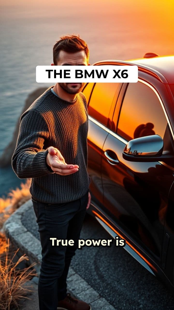 BMW X6 Coastal Sunset Commercial