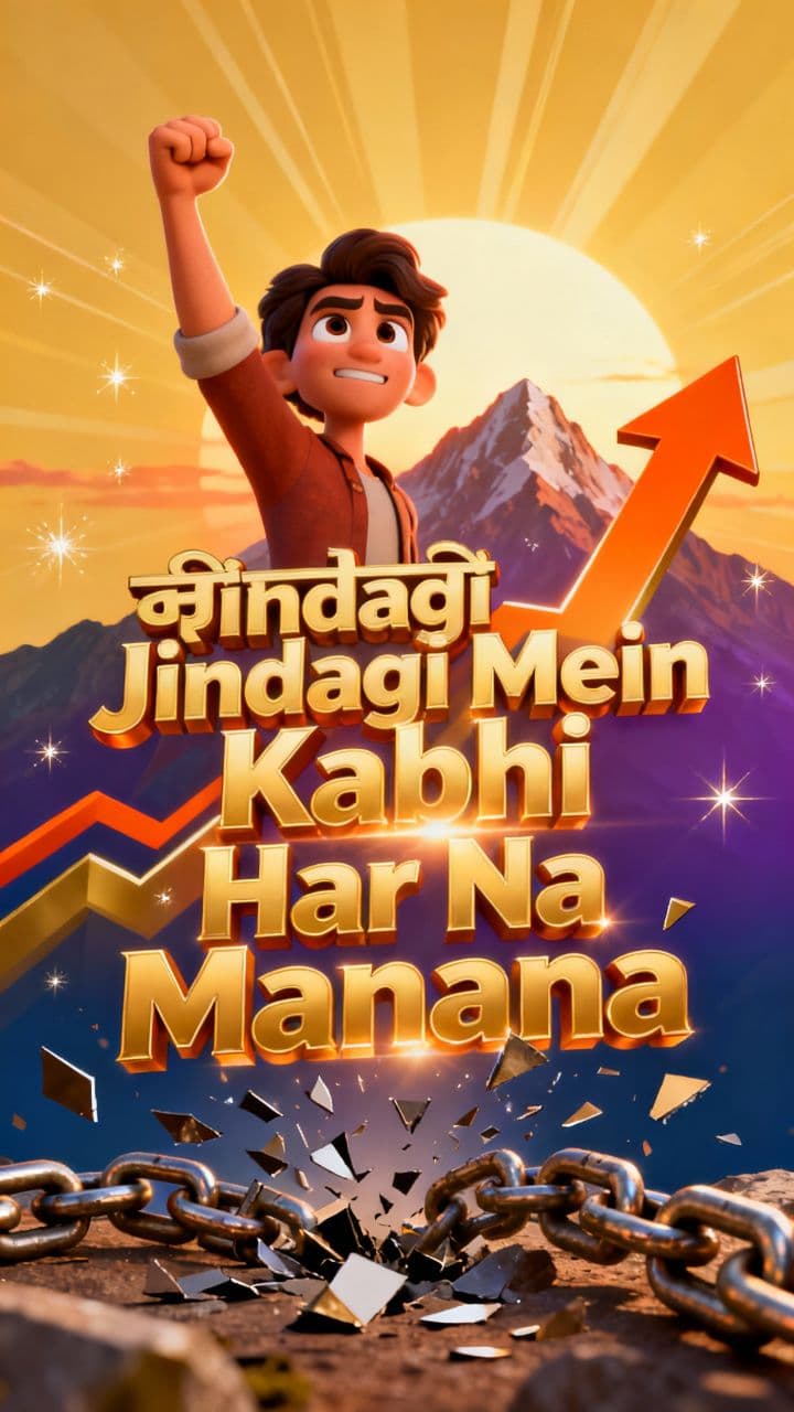 Jindagi Mein Kabhi Har Na Manana