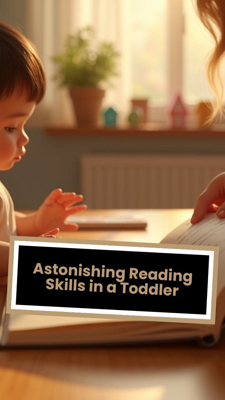 Astonishing Reading Skills in a Toddler