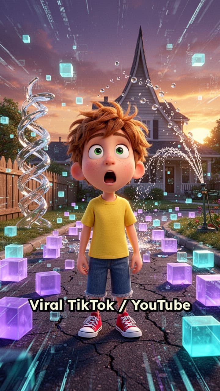 Time Freeze Glitch Transformation