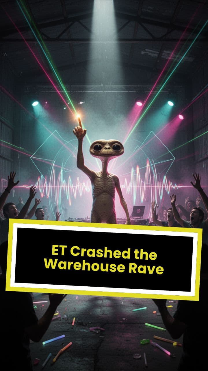 ET Crashed the Warehouse Rave