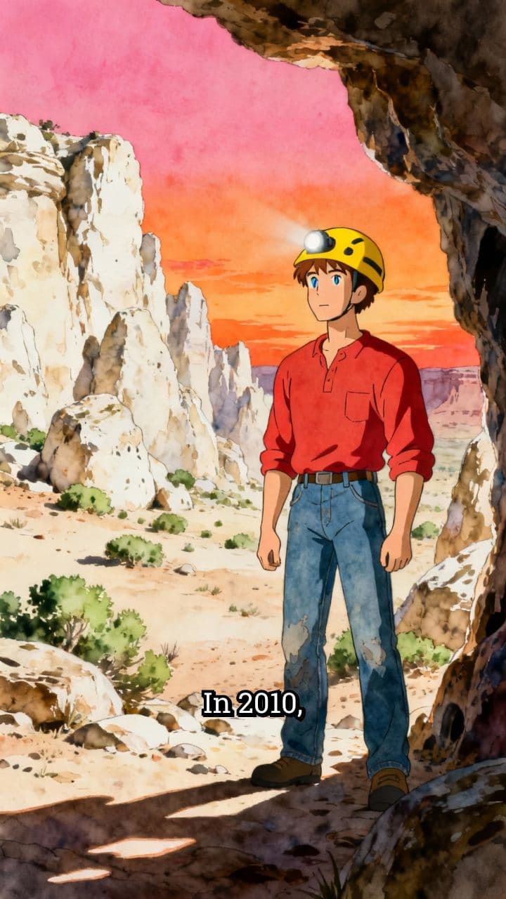 Trapped Upside Down in Utah Cave