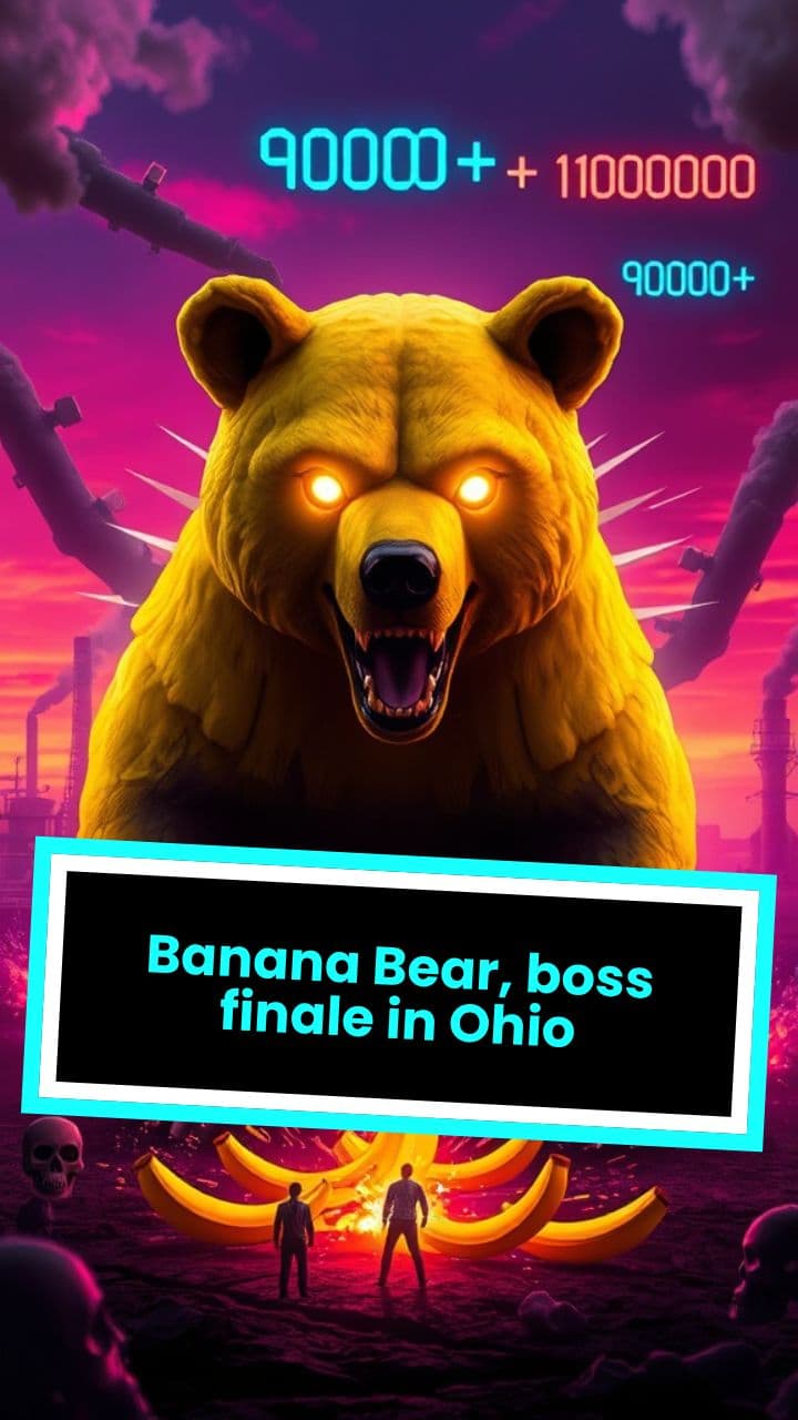 Banana Bear, boss finale in Ohio