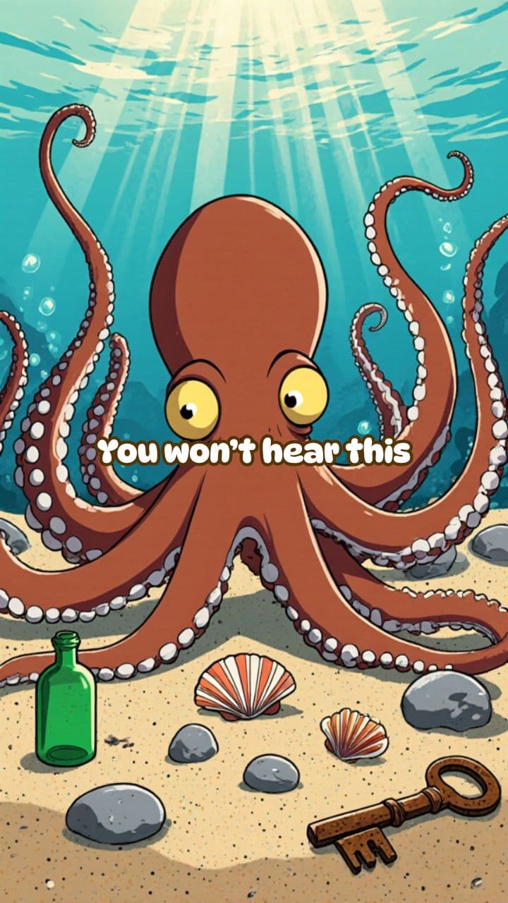 Octopuses Mark Personal Zones with Objects