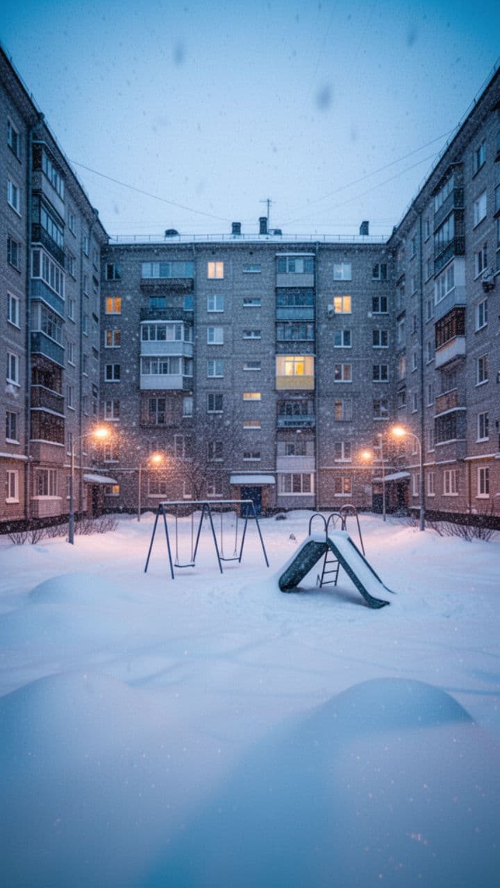 Уборка снега — фитнес на халяву