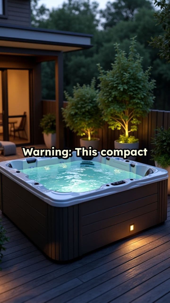Affordable Luxury Hot Tub for Small Spaces