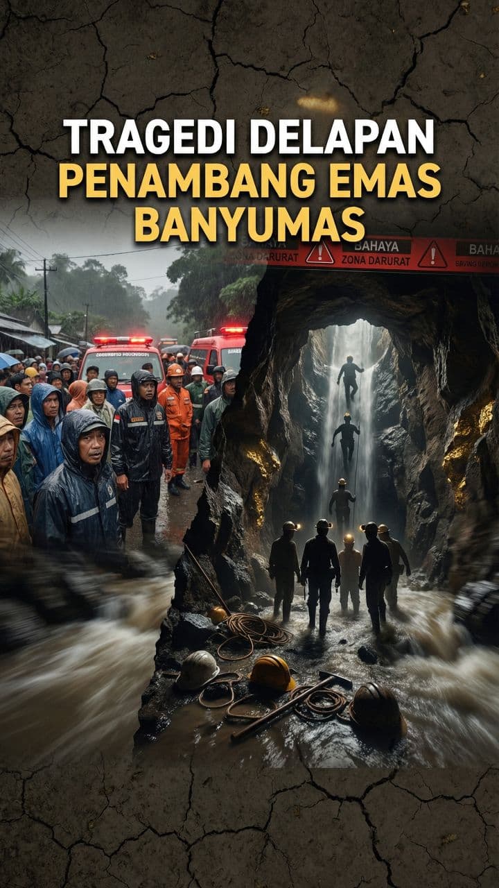 Tragedi Delapan Penambang Emas Banyumas