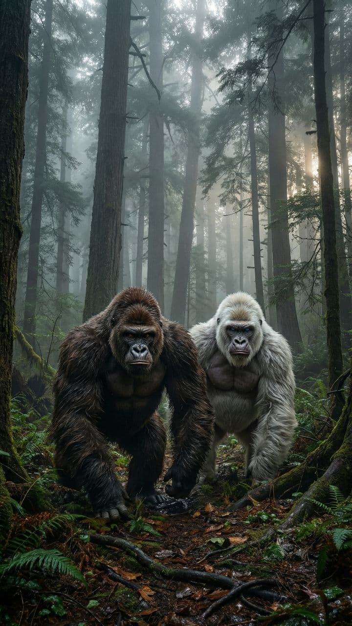 Bigfoot and Yeti: Cosmic Error