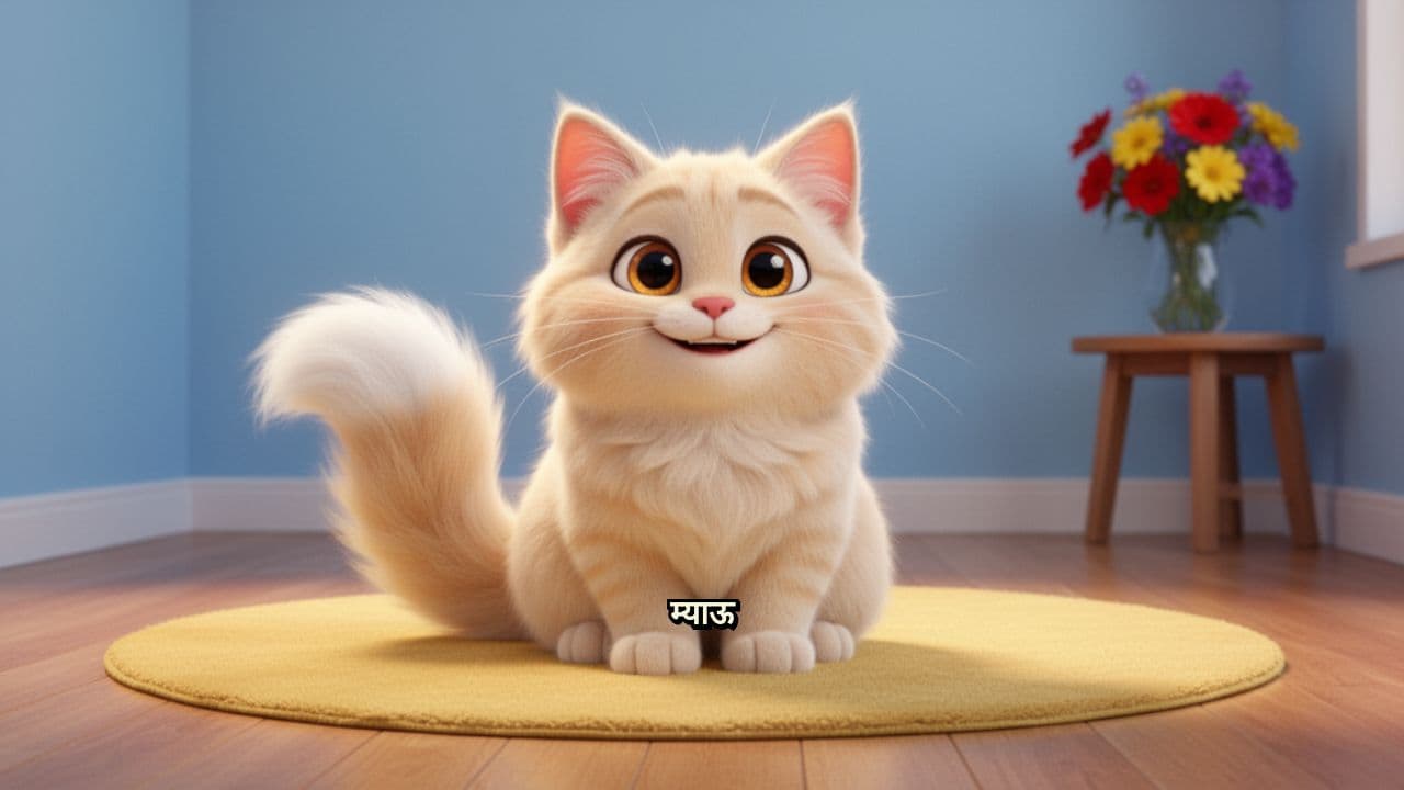 बिल्ली की म्याऊ म्याऊ