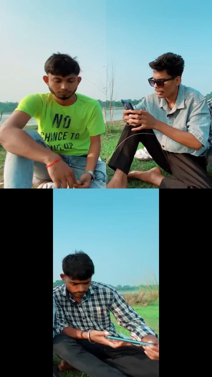 বাবার সাথে ভিডিও কলে ফাঁকিবাজি