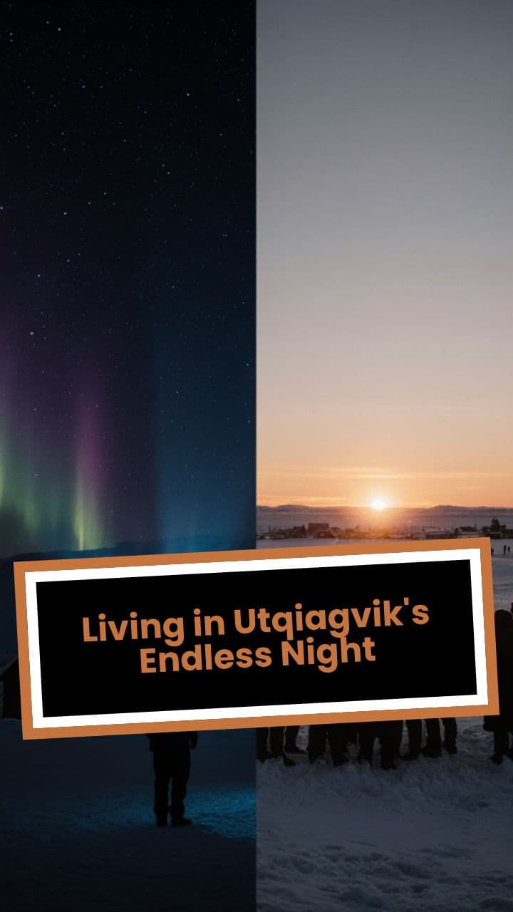 Living in Utqiagvik's Endless Night
