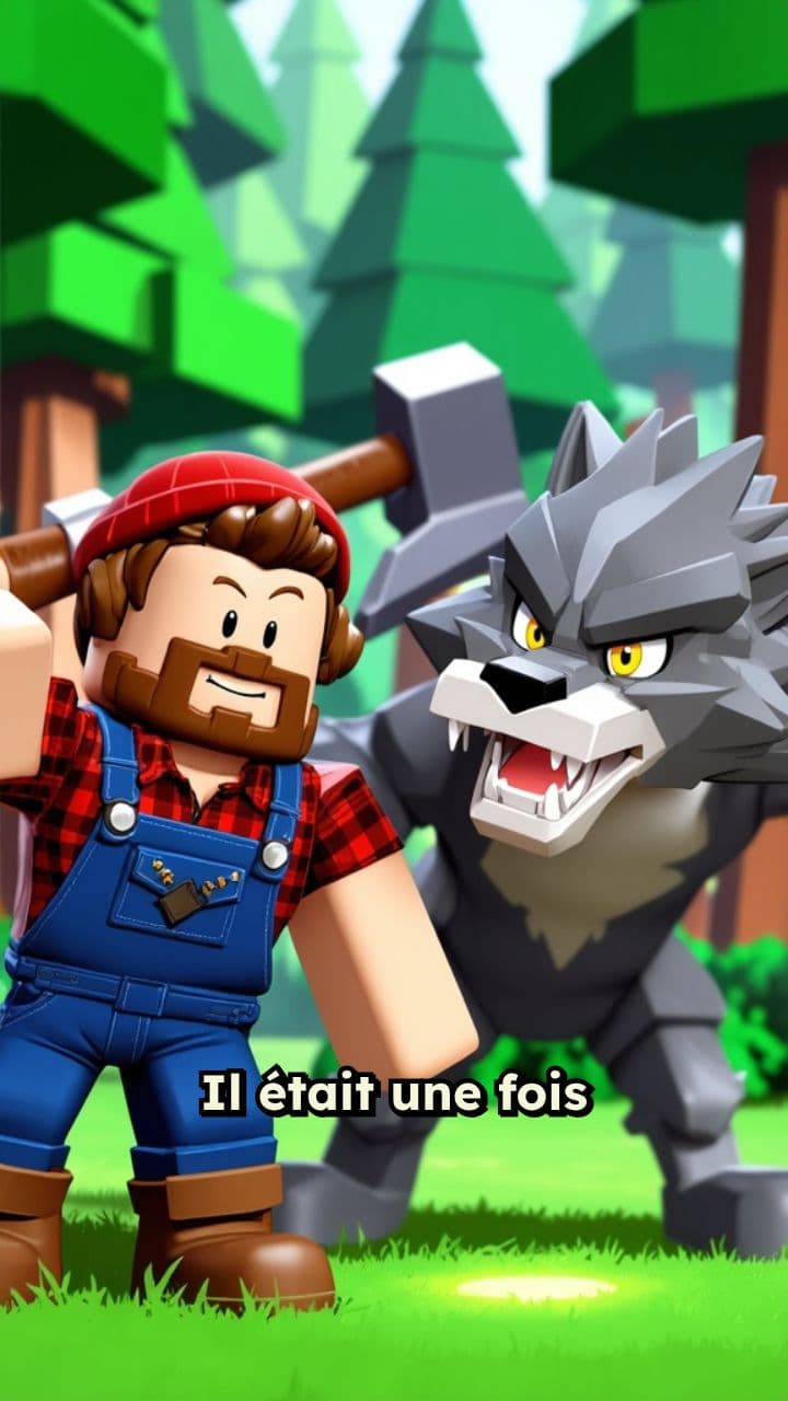 Le monsieur et le loup