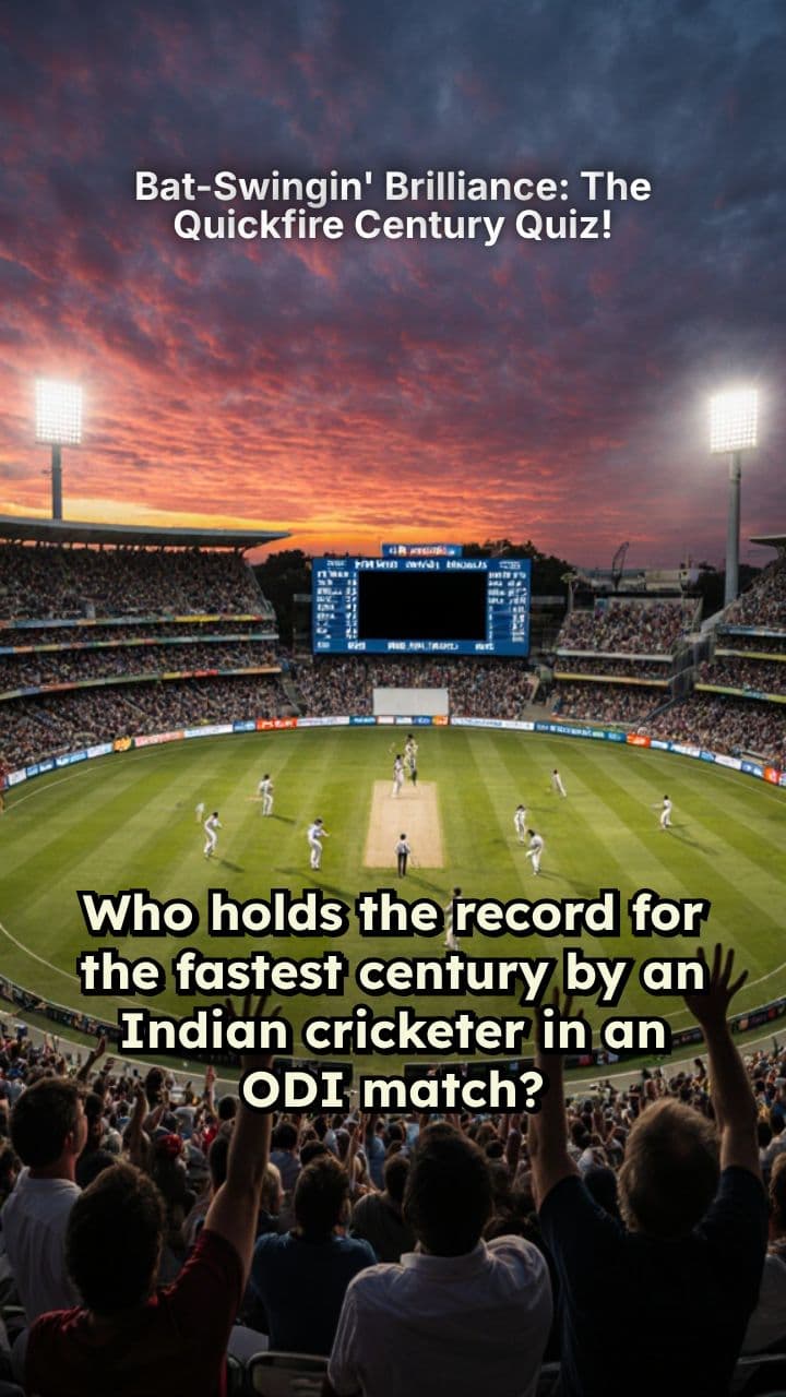Bat-Swingin' Brilliance: The Quickfire Century Quiz!