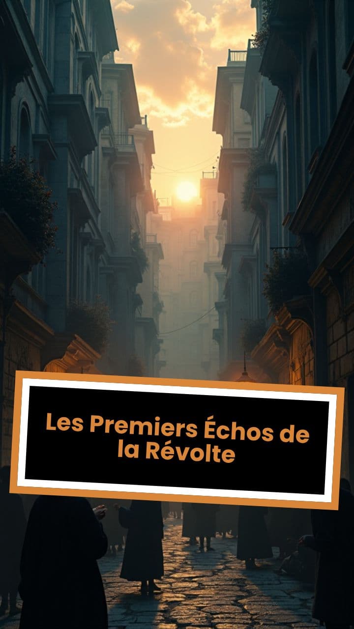 Les Premiers Échos de la Révolte