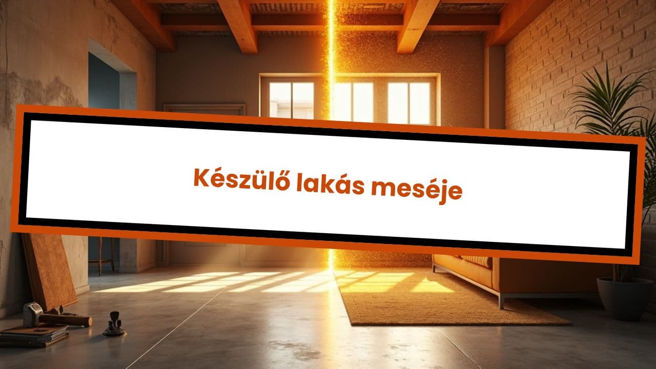Készülő lakás meséje