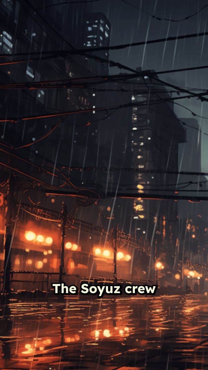 Soyuz Crew Begins Descent