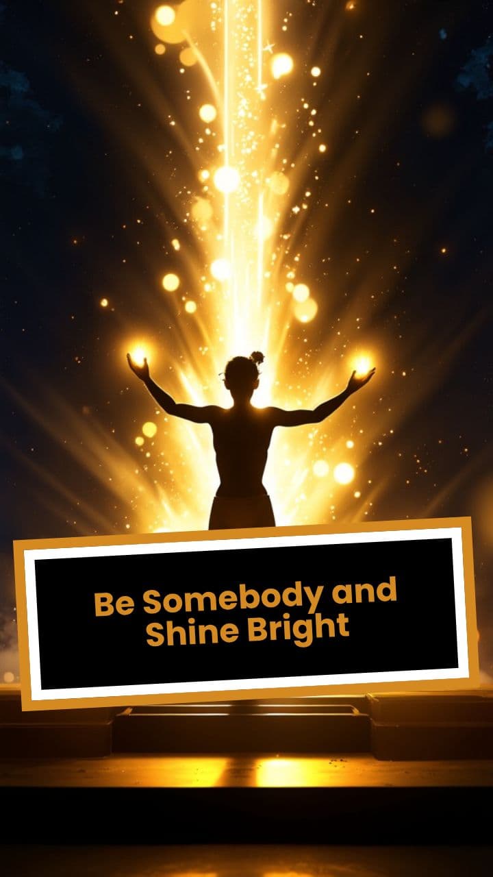 Be Somebody and Shine Bright