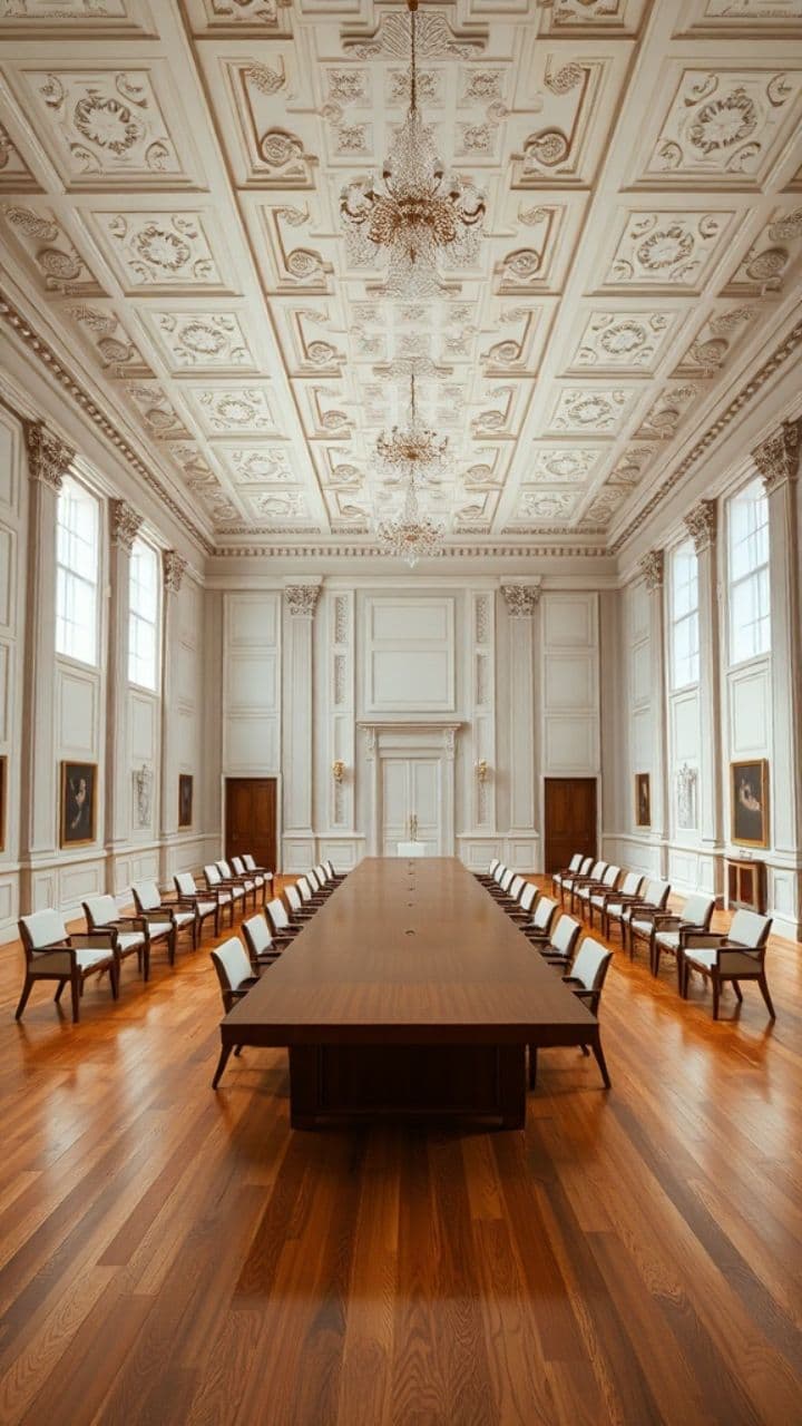 Wnętrze Pałacu Prezydenckiego w Warszawie