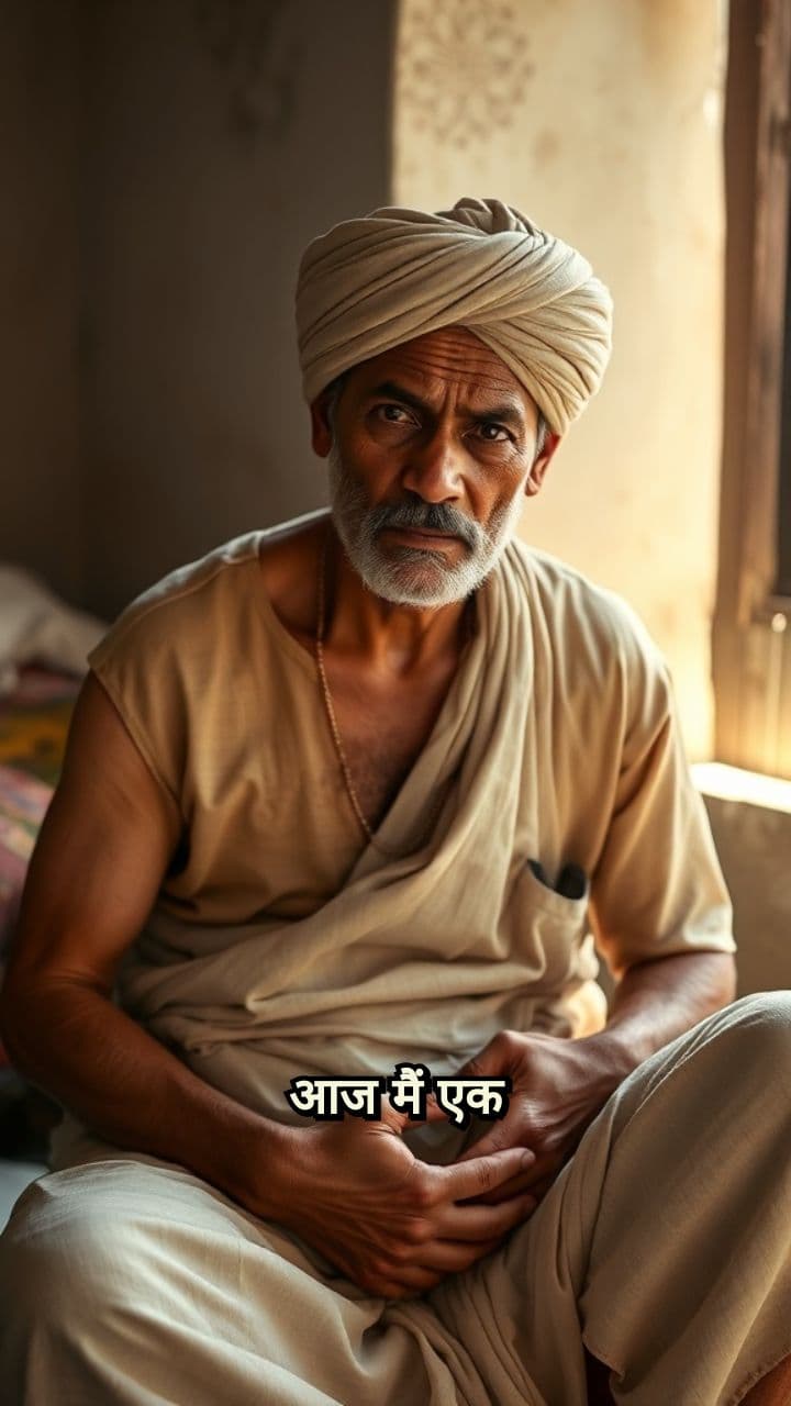 भूखा किसान और कबूतर