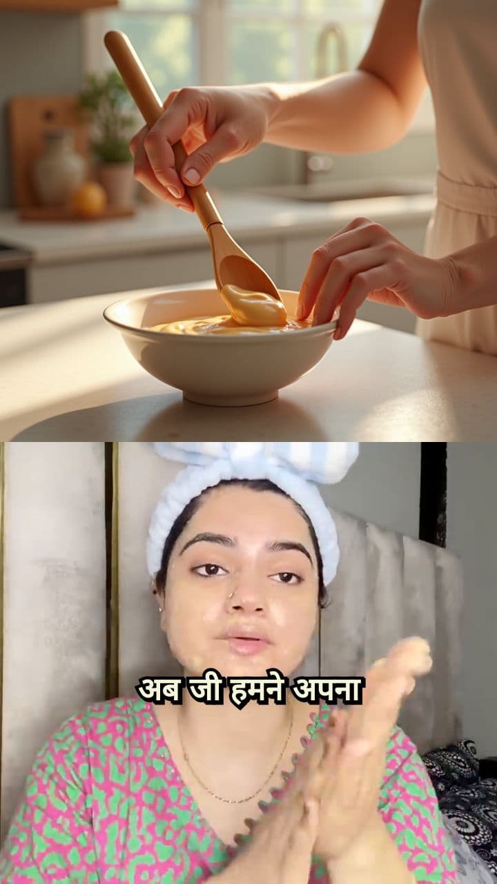 DIY Gram Flour & Milk Face Wash