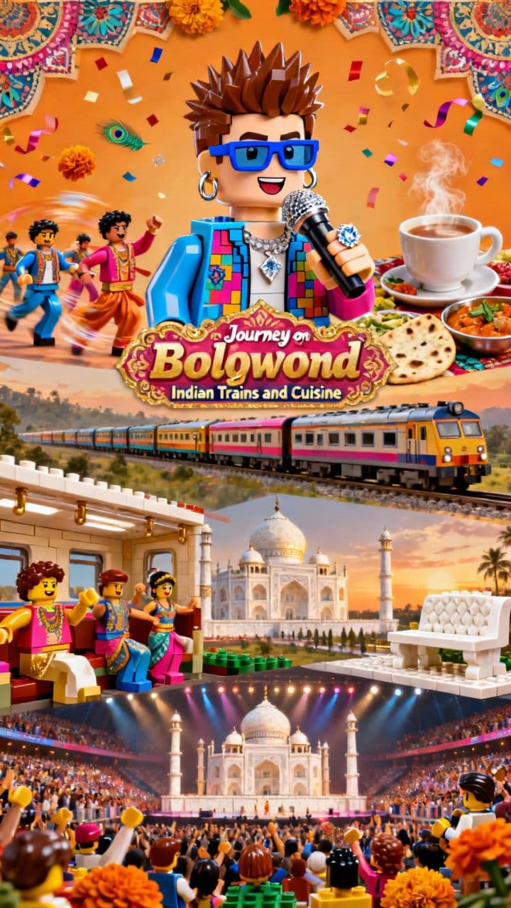 Journey on Indian Trains and Cuisine